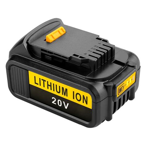 18v 20v Rechargeable Lithium Ion Battery Pack For Dewalt Dcb200 50ah