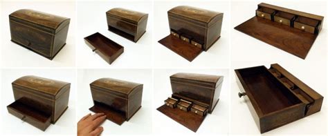 Making Of A Little Walnut Chest With Secret Compartments Wooden Box