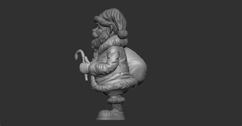 Santa Claus 3d Print Stl 3d Model 3d Printable Cgtrader