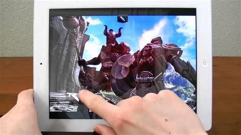 Gaming On The New Ipad 3 2012 Youtube
