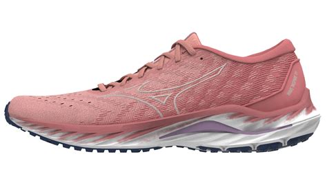 Mizuno Womens Wave Inspire 19 Ssw Peach Budvaporous Graylupine