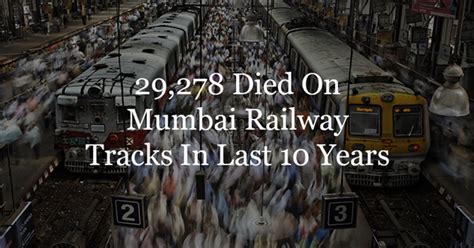 Lifeline Or Ruthless Killer Mumbais Railway Tracks Claimed 8 Lives
