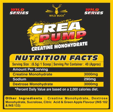 Crea Pump Creatine Monohydrate