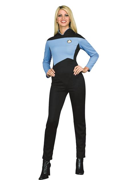 Star Trek Womens Deluxe Science Uniform Costume Costume Fair Star
