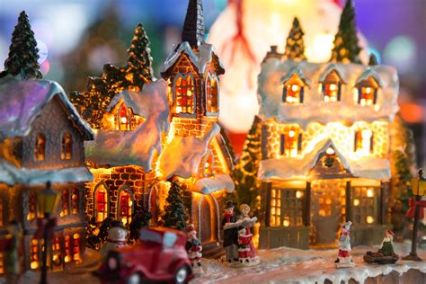 Christmas Village Free Stock Photo Public Domain Pictures