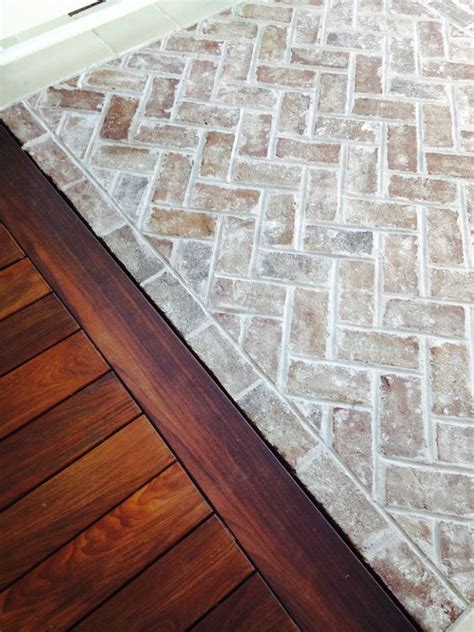 Herringbone Brick Floor Tile Kenisha Mccollum