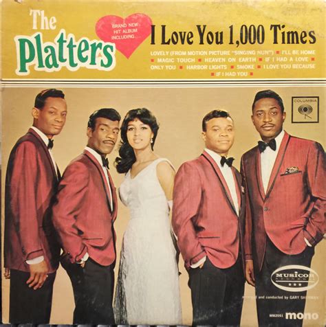 The Platters I Love You 1000 Times 1966 Vinyl Discogs