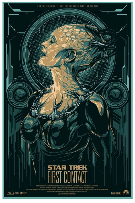 List rulesmovies that show first contact with aliens only. INSIDE THE ROCK POSTER FRAME BLOG: First Contact The Borg ...