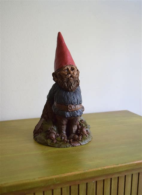 Large Retired Vintage Tom Clark Gnome Figurine Forest Etsy