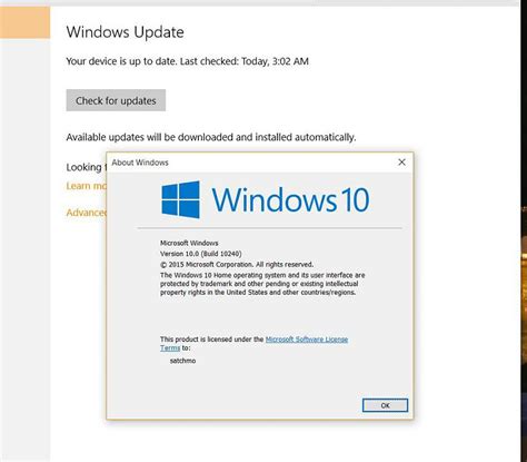 How To Force Windows 10 Threshold 2 To Show Up In Windows Update Page