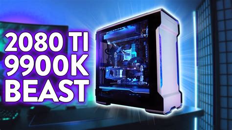 Insane I9 9900k 2080 Ti Water Cooled Gaming Pc Build Youtube