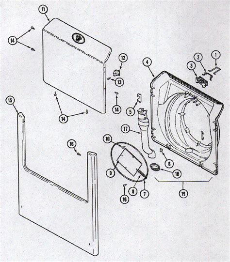 Check the exhaust vent and clean extra debris pull the bottom front of the dryer down until the positioning clips release automatically. Maytag Neptune Mde9700ayw Wiring Diagram - Wiring Diagram