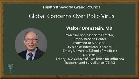 Global Concerns Over Polio Virus 2022 Health4theworld