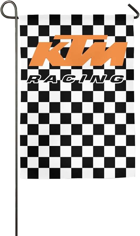 Xssyz Ktm Racing Logo Banner Flag 12 18inch 18