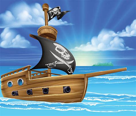 Top 60 Pirate Ship Clip Art Vector Graphics And Illustrations Istock