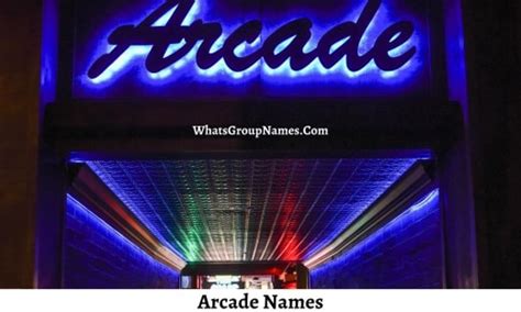 305 Arcade Names And Arcade Gaming Names Ideas For Gamers 2021