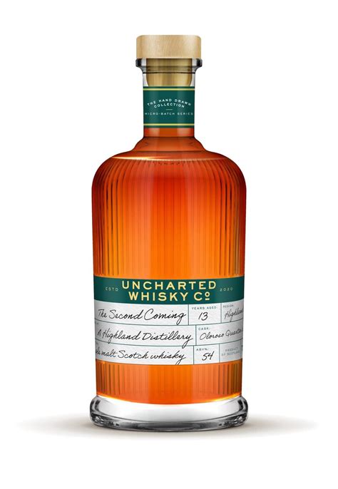 Uncharted Whisky, Second Coming, Peated Highland Malt 13 Year Old