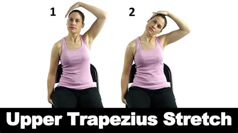Upper Trapezius Stretch Ask Doctor Jo Youtube
