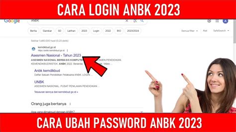 Anbk 2023 Cara Login Web Anbk Atau Ubah Password Anbk Sd Youtube