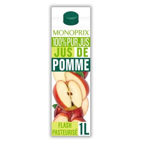 Monoprix Jus De Pomme Monoprix Fr