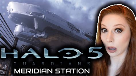 Beating Halo 5 For The First Time Blind Part 4 Meridian Station