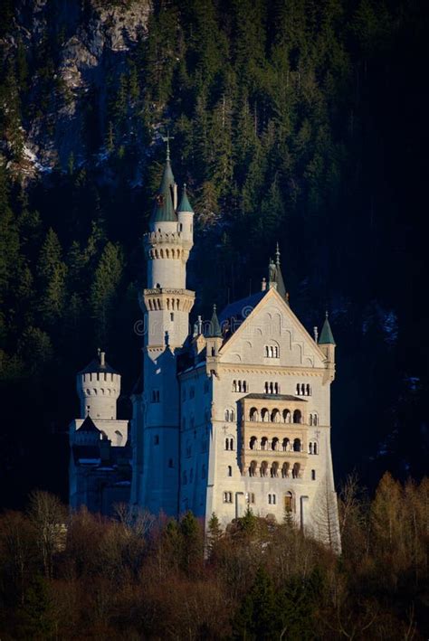 The World Famous Fairy Tale Castle Schloss Neuschwanstein Editorial