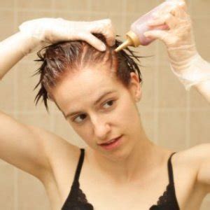 The downside about applying black dye to your hair is that it easily stains the skin. Coloring Hair at Home | ThriftyFun