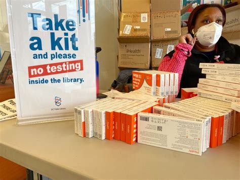 DC Ends Free COVID Test Distribution At Libraries