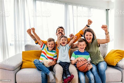 Building That Family Bond Through Sports Stock Photo - Download Image ...