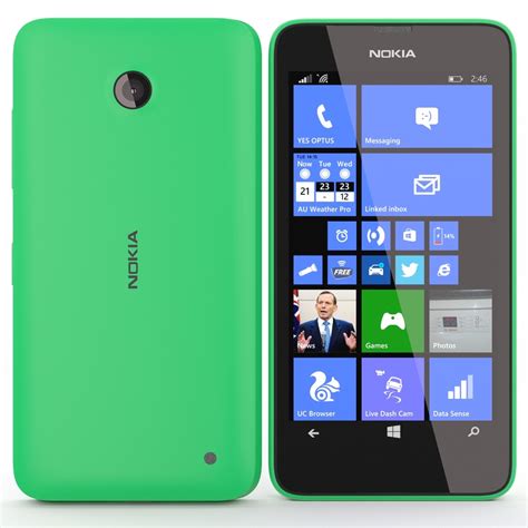 Nokia Lumia 635 Windows Smartphone For Cricket Wireless Green Mint