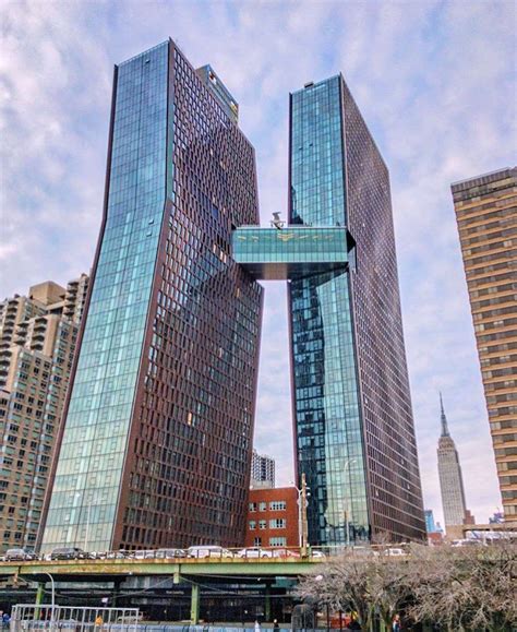 American Copper Buildings Is A Dual Tower Residential Skyscraper In