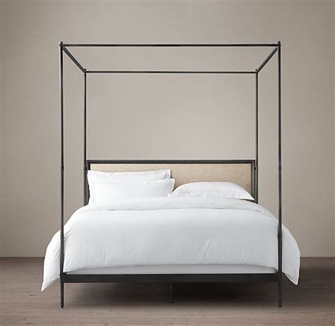 For special and customized restoration hardware bed, you can contact various sellers on the site for deals specifically tailored to your needs, including large orders for institutions and businesses. 19th C. French Iron Canopy Fabric Bed | Iron canopy bed ...