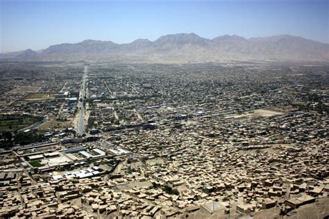 Tarde Kabul Foto De Archivo Imagen De Desierto Cityscape 50647986