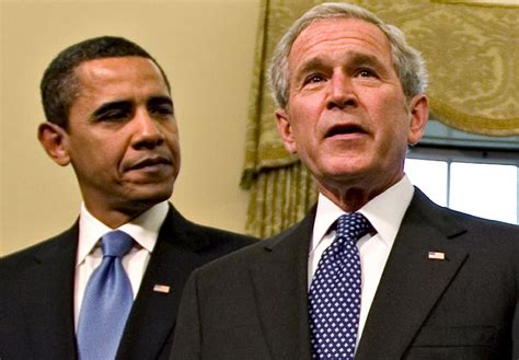 Library Dedication Offers Glimpse Of Tenuous Obama Bush Relationship