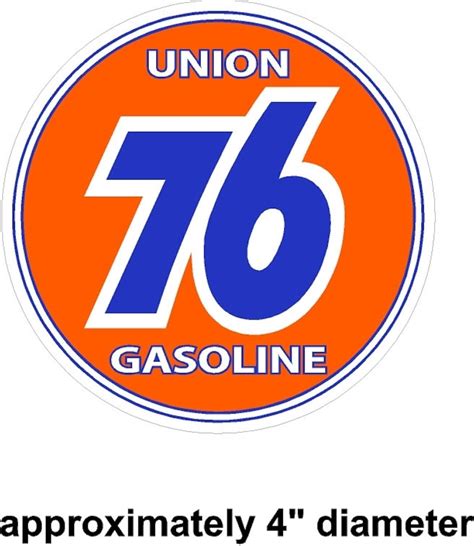 Union 76 Gasoline Vintage Drag Racing Sticker Decal Nhra Rat Etsy
