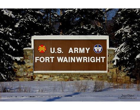 Fort Wainwright In Fairbanks Alaska Fort Wainwright Us Military