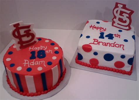 St Louis Cardinals Birthday Cakes