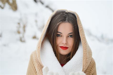 Free Images Hand Person Snow Winter Girl Woman White Female