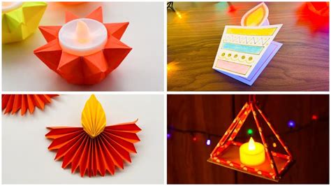 4 Easy Diwali Craft Ideas Diy Diwali Crafts Diwali Home Decor Idea