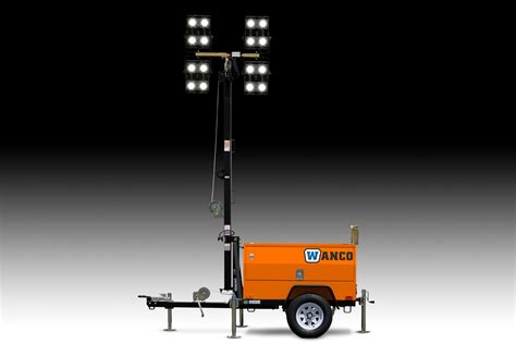 Diesel Laydown Light Towers Wanco Inc
