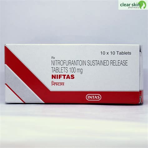 Buy Niftas 100mg 10 Tablets Online At Clear Skin Pharmacy