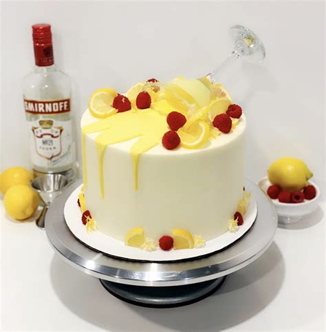 Raspberry Lemon Drop Cake Intensive Cake Unit