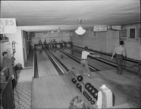 Baby Boomers Retirement 1960s Bowling Alley Lets Bowl Bowling