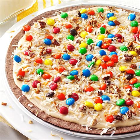 Frosted Brownie Pizza Recipe Taste Of Home