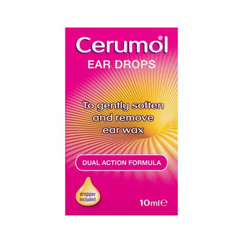 Cerumol Ear Drops 10ml Wholelife