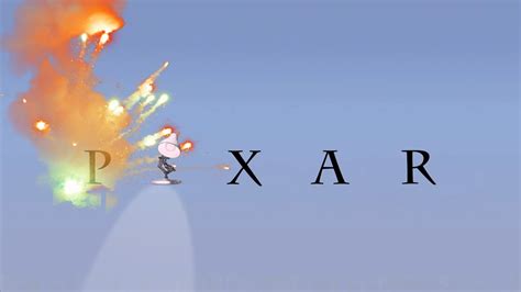 Pixar Lamp Spoof Explosive Pixar Logo Youtube