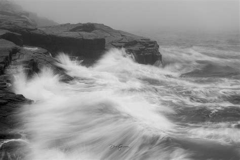 Acadia National Park Crashing Waves Dan Garner Flickr