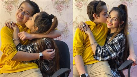 Sibling Goals Jannat Zubair Rahmani And Ayaan Zubair Give Each Other Cute Hugs Fans Melt In Awe