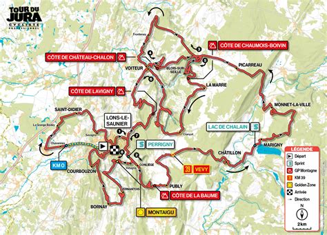 Jura Le Parcours Du Tour Du Jura Cycliste Officialis Voix Du Jura