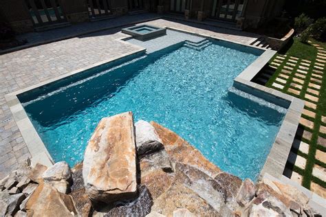 Stonescapes Mini Pebbles Stream Pool Finishes French